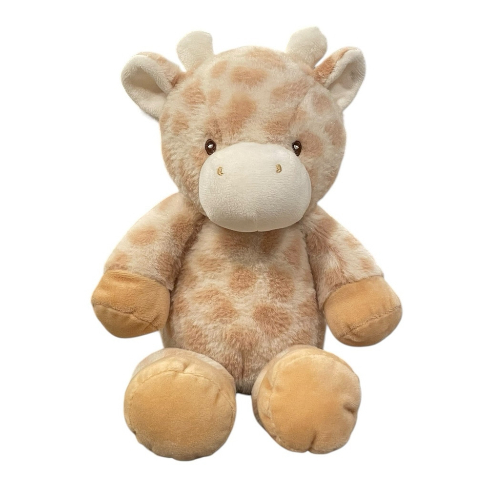 Kellytoy Kelly Baby Giraffe Plush Rattle Toy Lovey Crinkle Ears 12"